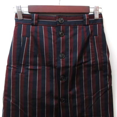 バナーバレット Banner Barrett タイトスカート ミニ ストライプ 36 マルチカラー Yi レディース 195 ベクトルパーク