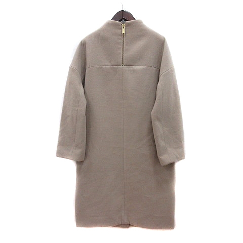 ケイビーエフ Kbf アーバンリサーチ ノーカラーコート ロング 総裏地 F ベージュ Mn レディース 195 ベクトルパーク