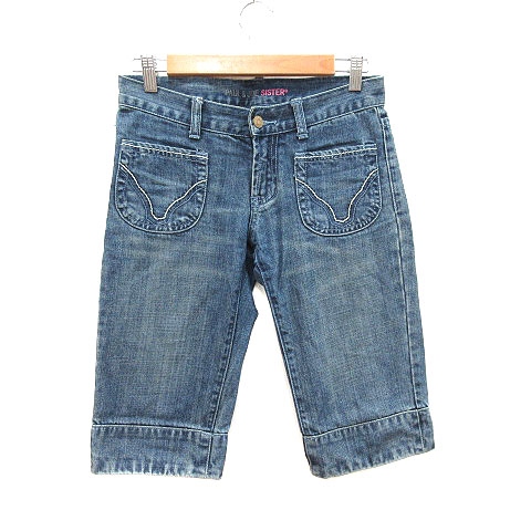 ポール ジョー シスター Paul Joe Sister パンツ デニム ジーンズ ハーフパンツ 25 青 ブルー Ct レディース 195 ベクトルパーク