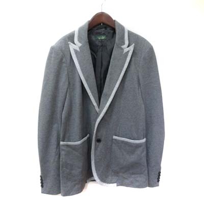 ザラマン Zara Man テーラードジャケット 総裏地 グレー Yi メンズ 195 ベクトルパーク
