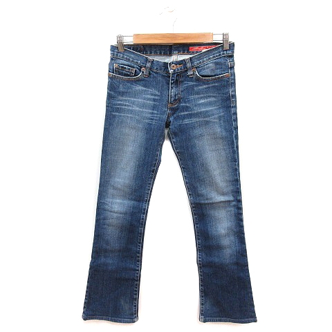 メルローズ Melrose Bridget パンツ デニム ジーンズ ブーツカット 3 青 ブルー St レディース 195 ベクトルパーク
