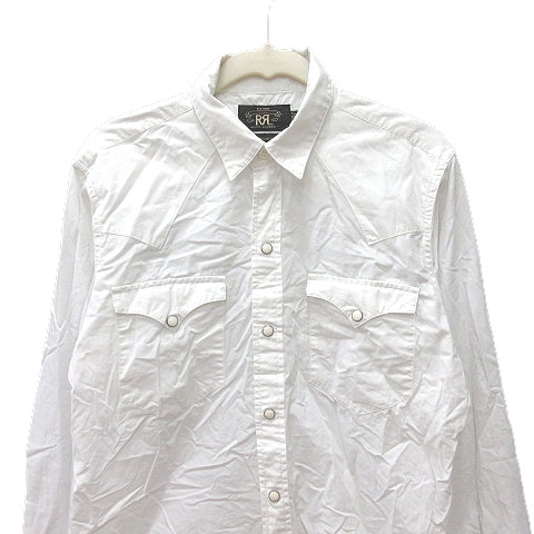 アールエルラルフローレン RL RALPH LAUREN ウエスタンシャツ 長袖 S 