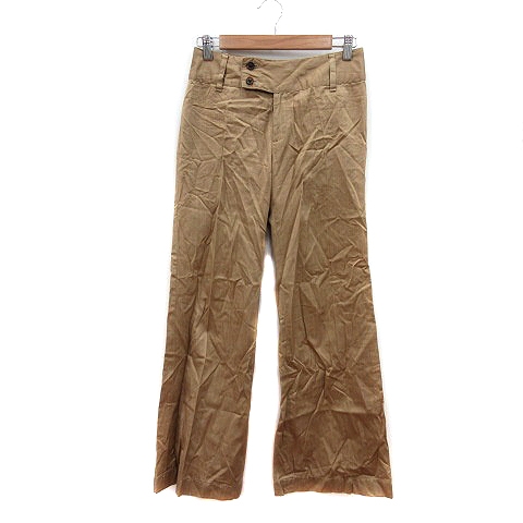 マカフィー Macphee トゥモローランド ワイドパンツ ストライプ 36 ベージュ Mn メンズ 195 ベクトルパーク