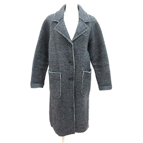 アイボリーコート Ivory Court チェスターコート ツイード F チャコールグレー Yk レディース 195 ベクトルパーク