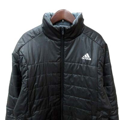 アディダス Adidas 中綿ジャケット 総裏地 M 黒 ブラック Yi メンズ 195 ベクトルパーク