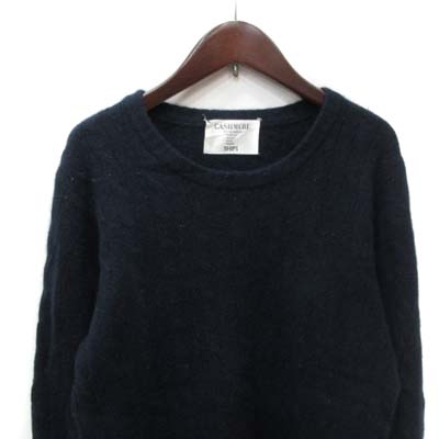シップス Ships ニット セーター 長袖 ケーブル カシミヤ M 紺 ネイビー Yi レディース 195 ベクトルパーク
