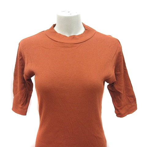 スライ Sly ワンピース ロング スリット 五分袖 F オレンジベージュ Ms レディース 195 ベクトルパーク