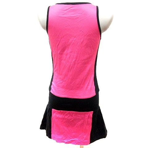 アディダスオリジナルス Adidas Originals ワンピース タイト ミニ ノースリーブ S 黒 ブラック ピンク Rt レディース 195 ベクトルパーク