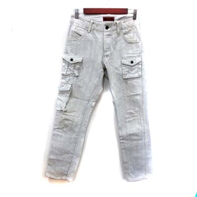 ジョンブル Johnbull カーゴパンツ ツイード S 黒 ブラック 白 ホワイト Yi レディース 195 ベクトルパーク