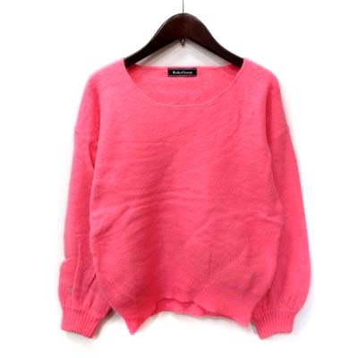 ロデオクラウンズ Rodeo Crowns ニット セーター アンゴラ混 長袖 2 ピンク Yi レディース 195 ベクトルパーク