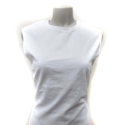 ザラ Zara Tシャツワンピース ノースリーブ ロング 白 ホワイト Yi レディース 195 ベクトルパーク