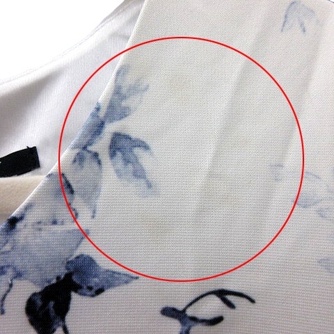 ワンウェイ One Way ワンピース ミニ 花柄 ノースリーブ F 白 ホワイト Mn レディース 195 ベクトルパーク