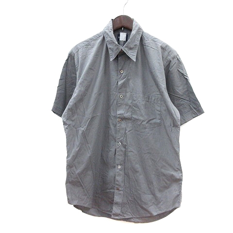 ビームス Beams シャツ 半袖 L グレー Mn メンズ 195 ベクトルパーク
