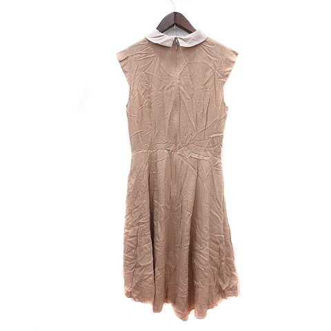 ジーヴィージーヴィー G V G V ワンピース ミニ 半袖 36 ベージュ Mn レディース 195 ベクトルパーク