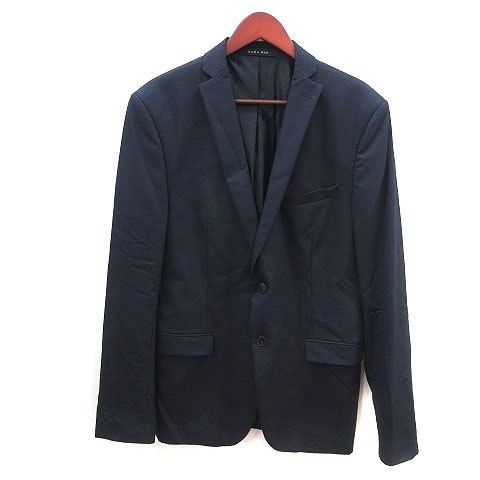 ザラマン Zara Man テーラードジャケット 総裏地 長袖 42 紺 ネイビー Ms メンズ 195 ベクトルパーク ザラマン Zara Man テーラードジャケット 総裏地 長袖 42 紺 ネイビー Ms メンズ 195 ベクトルパーク