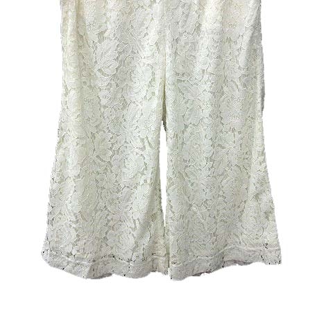 ダニーアンドアン Danny Anne ガウチョパンツ 総レース M 白 ホワイト Yk レディース 195 ベクトルパーク