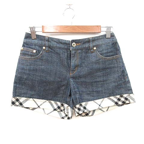 バーバリーブルーレーベル BURBERRY BLUE LABEL ショートパンツ デニム 