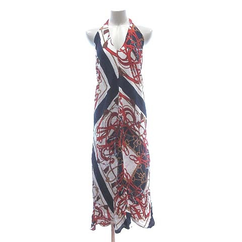 ザラウーマン Zara Woman ワンピース ロング ホルターネック スカーフ調 総柄 M マルチカラー Ct レディース 195 ベクトルパーク ザラウーマン Zara Woman ワンピース ロング ホルターネック スカーフ調 総柄 M マルチカラー Ct レディース 195 ベクトルパーク