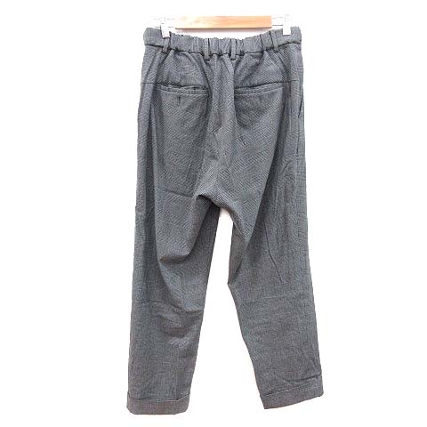 グローバルワーク Global Work テーパードパンツ スラックス グレンチェック M グレー Ct メンズ 195 ベクトルパーク