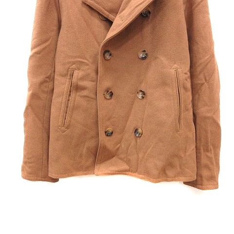 ジャーナルスタンダード Journal Standard チェスターコート ショート ダブル 総裏地 M ベージュ Ms メンズ 195 ベクトルパーク