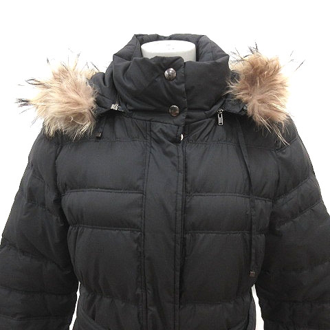 ボッシュ Bosch ダウンコート 総裏地 フード ウエストマーク 黒 ブラック Ms レディース 195 ベクトルパーク