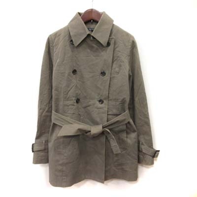 ブラック バイ マウジー Black By Moussy トレンチコート 総裏地 ライナー付き 1 緑 カーキ Yi レディース 195 ベクトルパーク