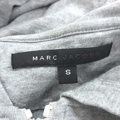 MARC JACOBS マークジェイコブス ジップアップパーカー S グレー