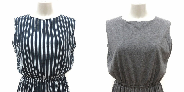 グローバルワーク Global Work ワンピース ロング リバーシブル ストライプ ノースリーブ L グレー 紺 ネイビー 白 ホワイト 緑 グリーン Ms レディース 195 ベクトルパーク グローバルワーク Global Work ワンピース ロング リバーシブル ストライプ ノースリーブ L グレー 紺 ネイビー 白 ホワイト 緑 グリーン Ms レディース 195 ベクトルパーク