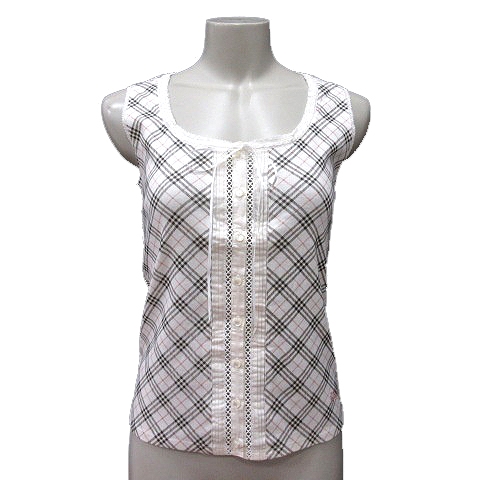 Burberryブルーレーベルチェックタンクトップ BURBERRY ブルーレーベル