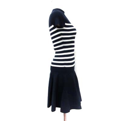 [POLO RALPH LAUREN] ネイビーホワイト ボーダーニットワンピ RALPH LAUREN] ネイビーホワイト ボーダーニットワンピ (Ralph