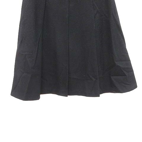 Lois CRAYON ロイスクレヨン ウール プリーツスカート Mサイズ Lois CRAYON ロイスクレヨン プリーツスカート M 黒とアイボリー