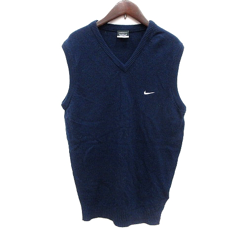 ナイキゴルフ NIKE GOLF ゴルフウェア ニットベスト プルオーバー 刺繍 