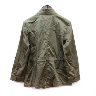 nolley's ノーリーズ カーキ ミリタリー ジャケット レディース 36 nolley's ノーリーズ カーキ ミリタリー ジャケット レディース 36