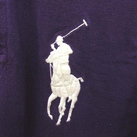ポロラルフローレン 半袖ポロシャツ ジャマイカ 国旗 背番号 パープル M ポロ バイ ラルフローレン Polo by Ralph Lauren ポロシャツ