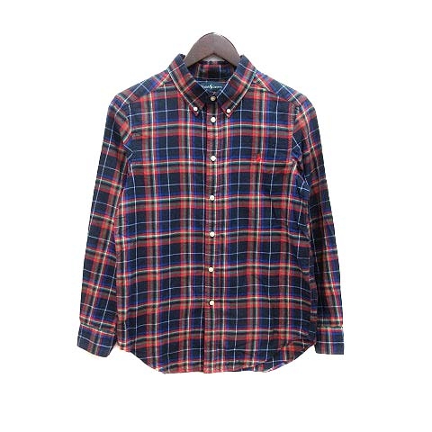 ラルフローレン RALPH LAUREN ネルシャツ ボタンダウン チェック ワン 