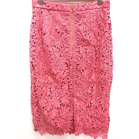 マイストラーダ Mystrada スカート タイト ロング 総柄 38 ピンク /RT  