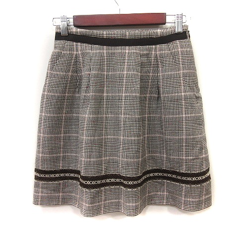 プライドグライド prideglide フレアスカート ギャザー ミニ グレン  