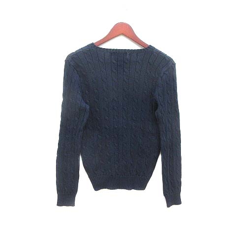 POLO RALPH LAUREN ポロ ベア ニット M セーター ネイビー ポロラルフ