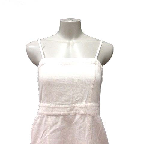 ヌナ Neuna キャミワンピース ロング F 白 ホワイト /YK レディース  