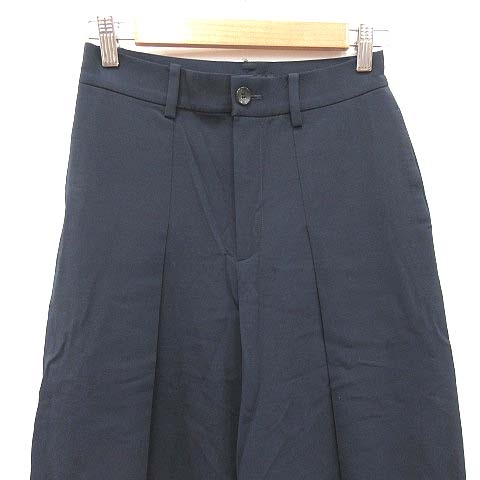 plage 人気 ネイビー ワイドパンツ（One Tuck Wide パンツ