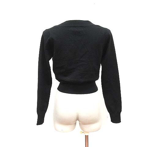 クイーンズコート QUEENS COURT ニットカーディガン ボレロ 長袖  