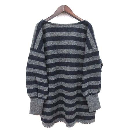 モロコバー MOROKO BAR ニット セーター 長袖 ドロップショルダー 