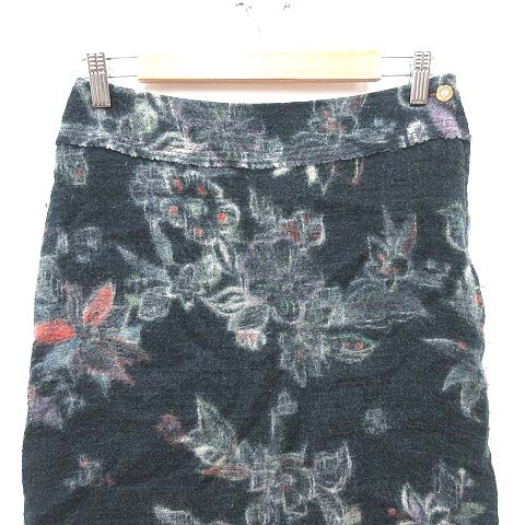 美品】パラスパレス 花柄 綿スカート さき