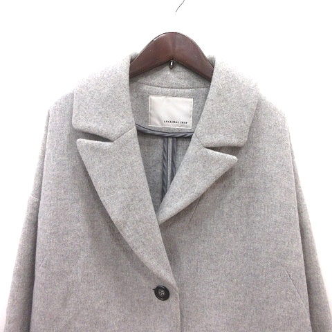アングローバルショップ ANGLOBAL SHOP チェスターコート ウール 36 