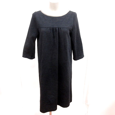 アデュートリステス ADIEU TRISTESSE ワンピース Aライン ひざ丈 長袖  