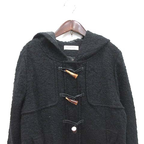 ENFOLD アシンメトリーニットLEST ROSE ショート ダッフルコート