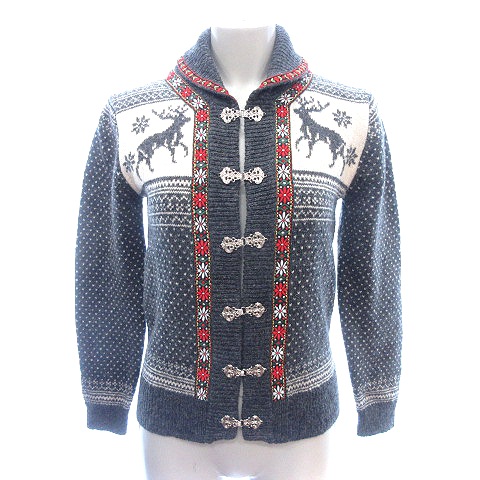 ビームスボーイ BEAMS BOY ニットカーディガン ショールカラー 