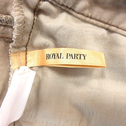  PARTY ロイヤルパーティー ベアトップサルエルサロペット 38 ROYAL PARTY ロイヤルパーティー ベアトップサルエルサロペット 38
