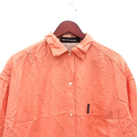 メルシーボークー mercibeaucoup シャツ ブラウス ドルマンスリーブ 