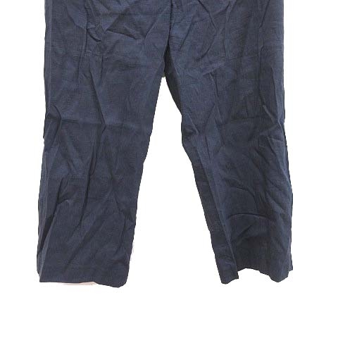 セオリー theory ワイドパンツ イージーパンツ 麻 リネン XS 紺  